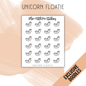 Unicorn Floatie | Doodles