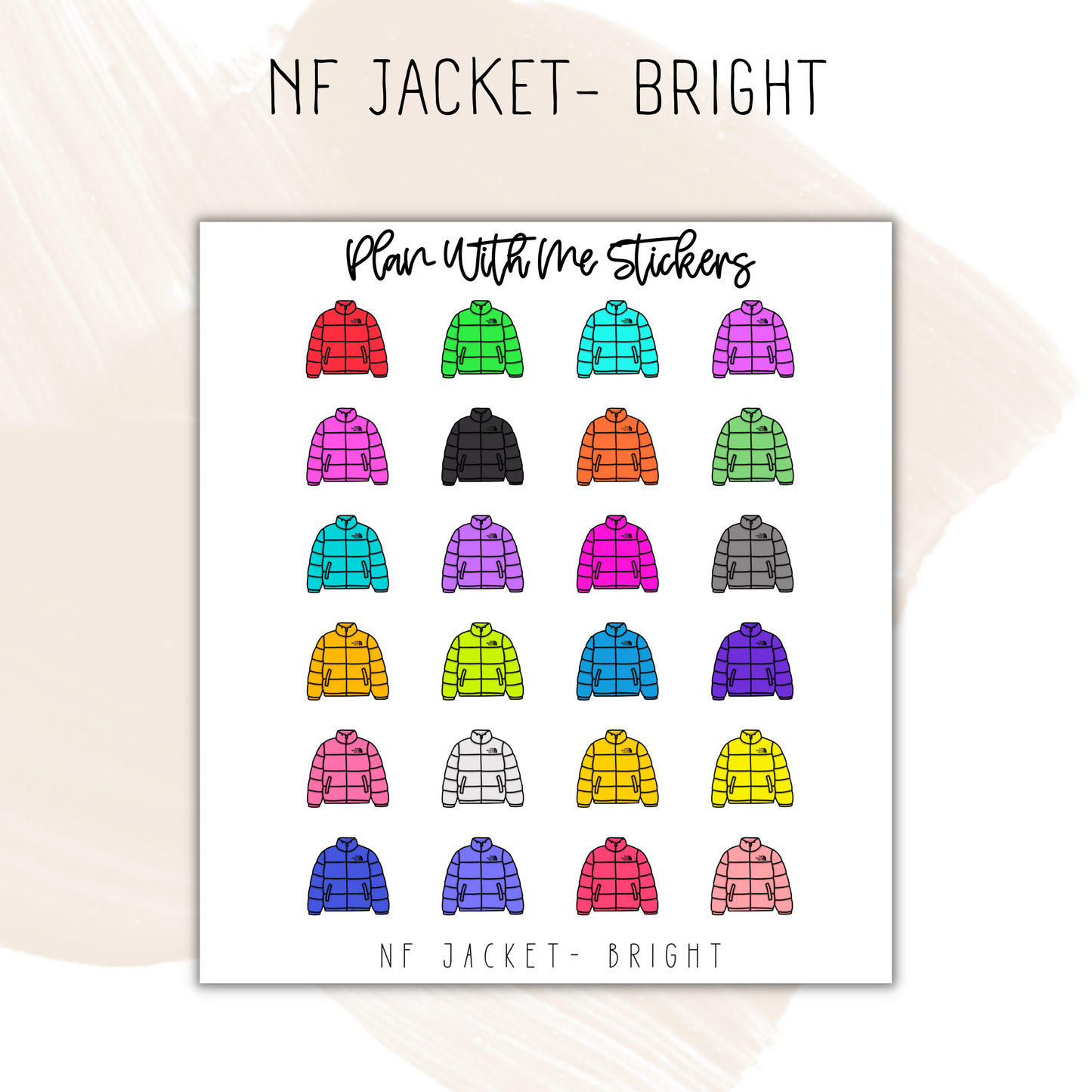 NF Jacket | Doodles