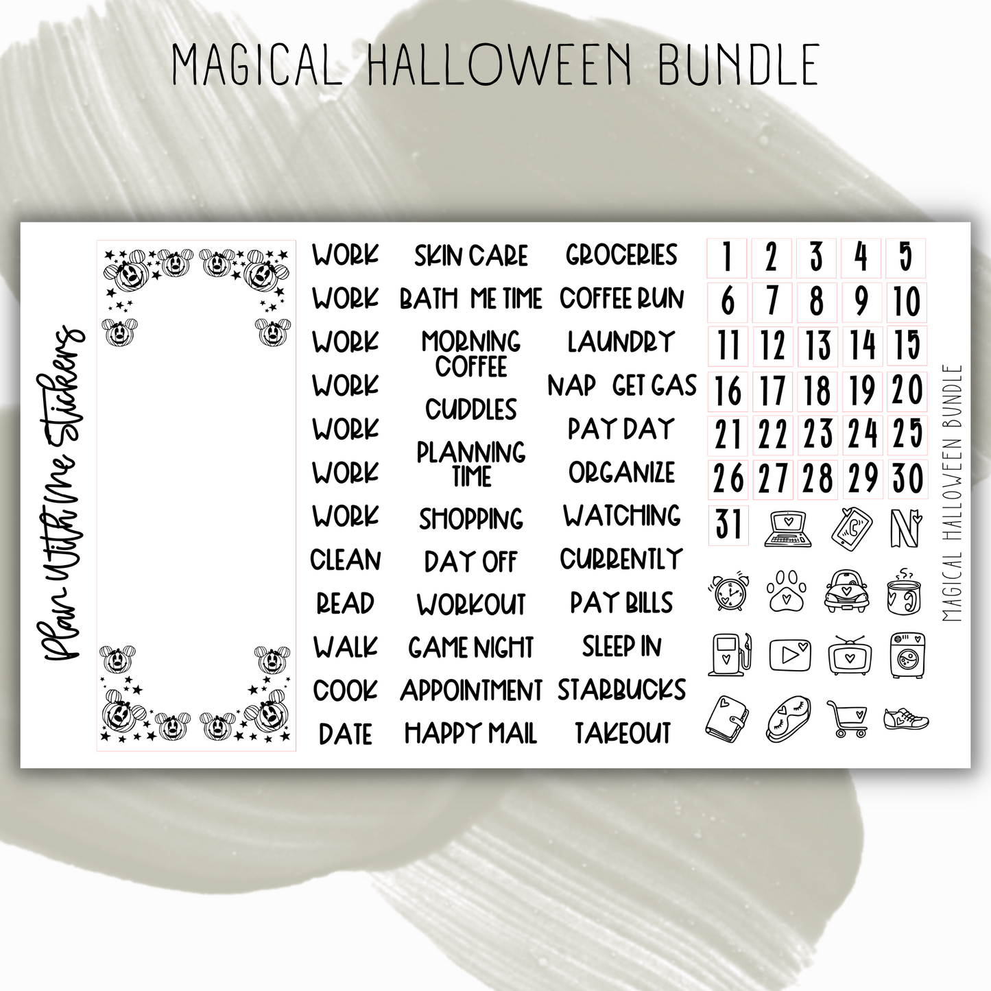 Magical Halloween Foil Bundle