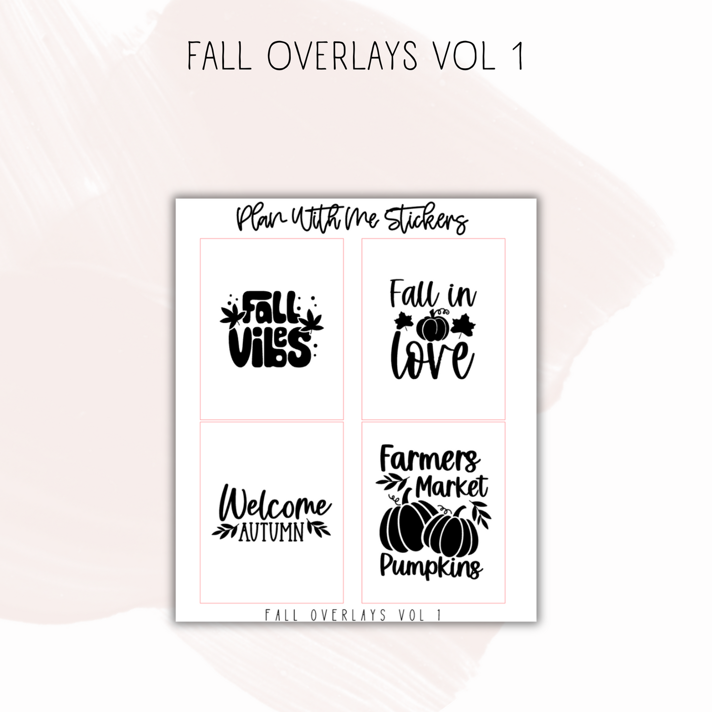 Fall Overlays Vol 1