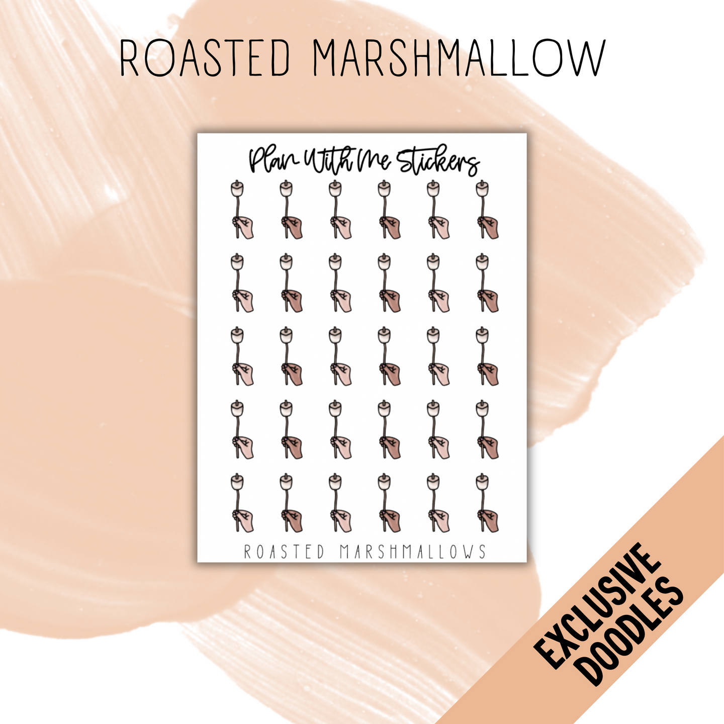 Roasted Marshmallows | Doodles