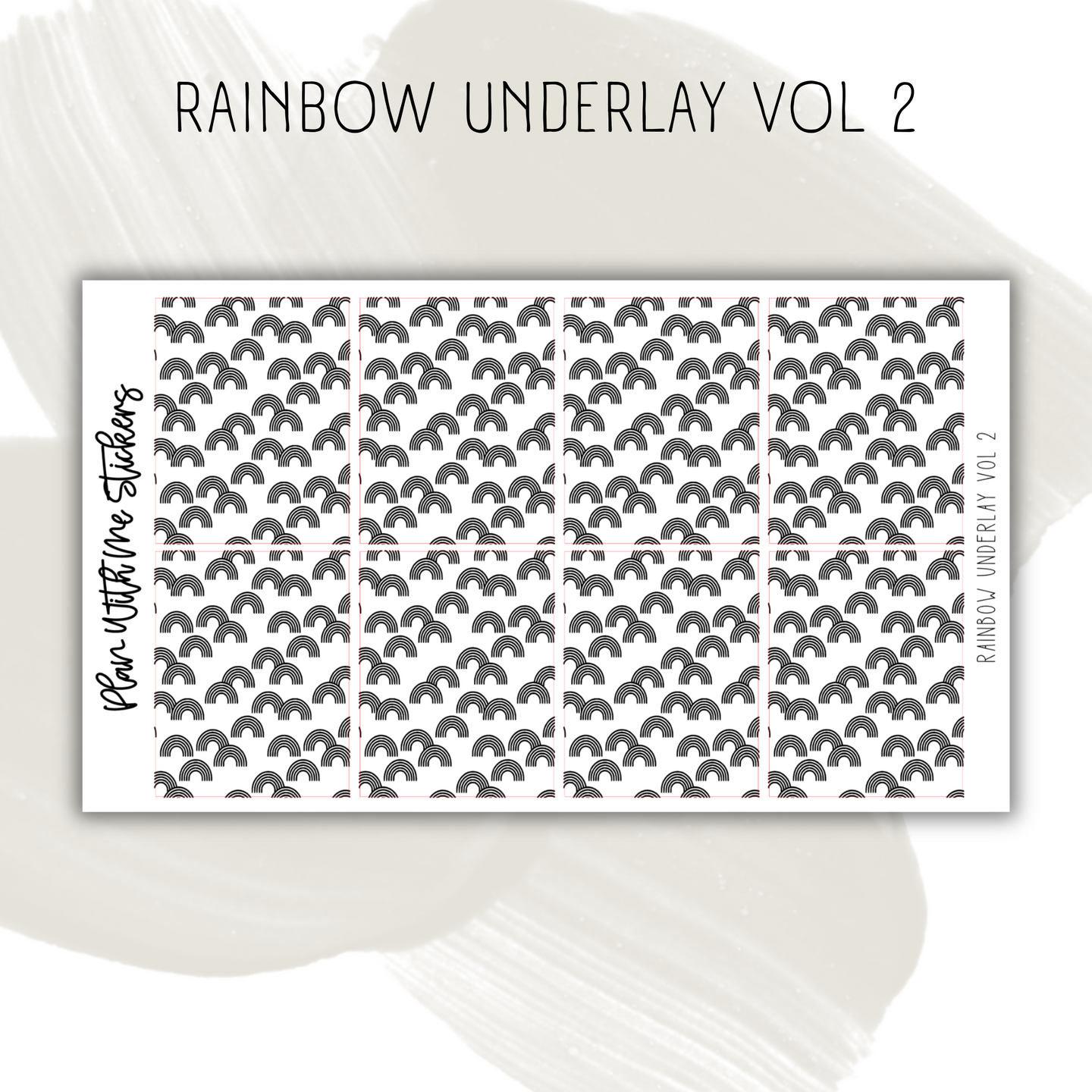 Rainbow Underlay Vol 2