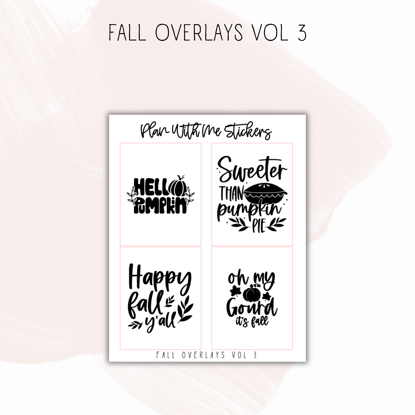 Fall Overlays Vol 3