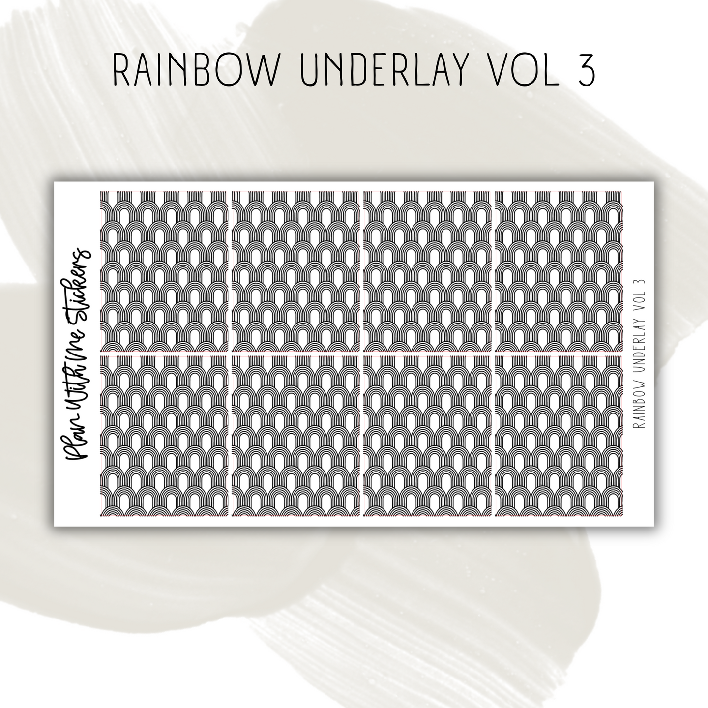 Rainbow Underlay Vol 3