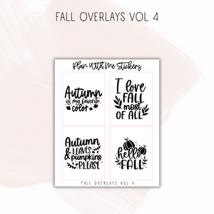 Fall Overlays Vol 4