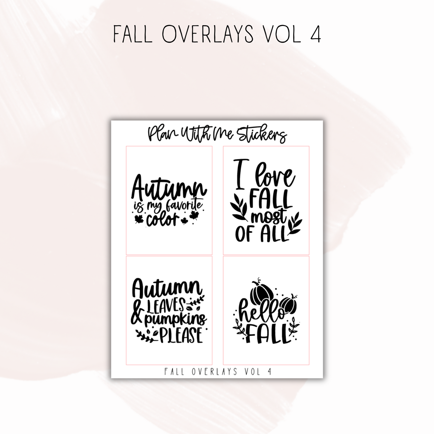 Fall Overlays Vol 4