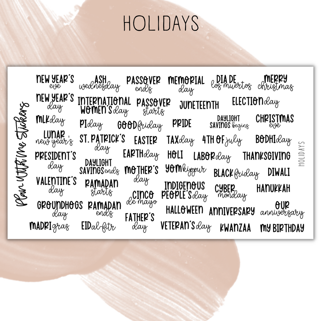 Holiday Script Sampler