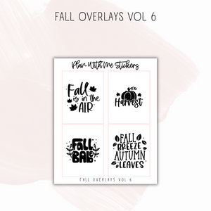 Fall Overlays Vol 6