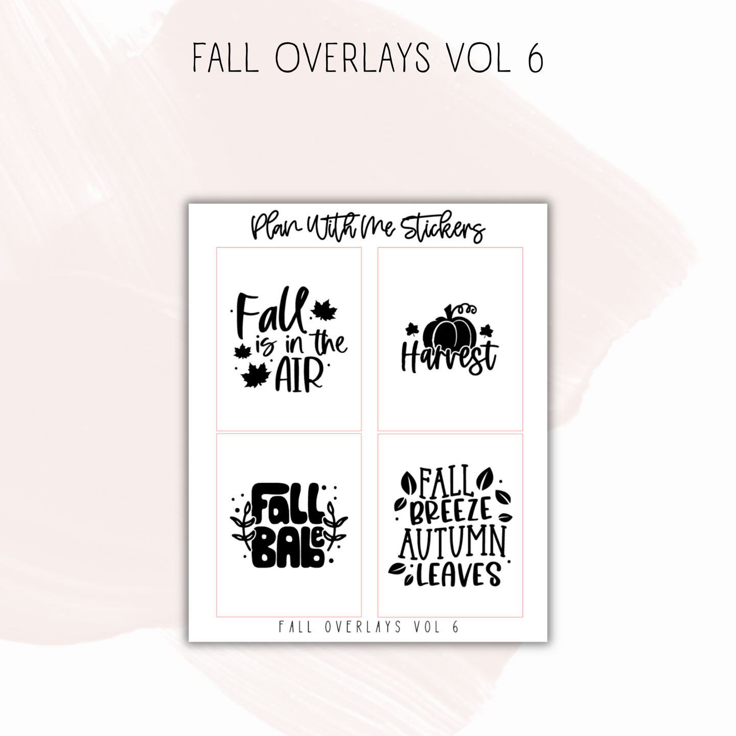 Fall Overlays Vol 6