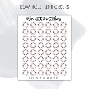 Bow Hole Reinforcers