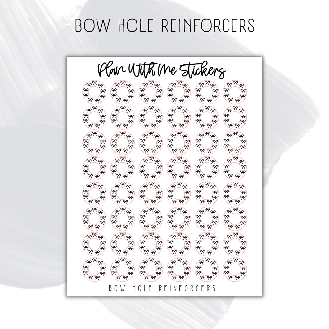 Bow Hole Reinforcers