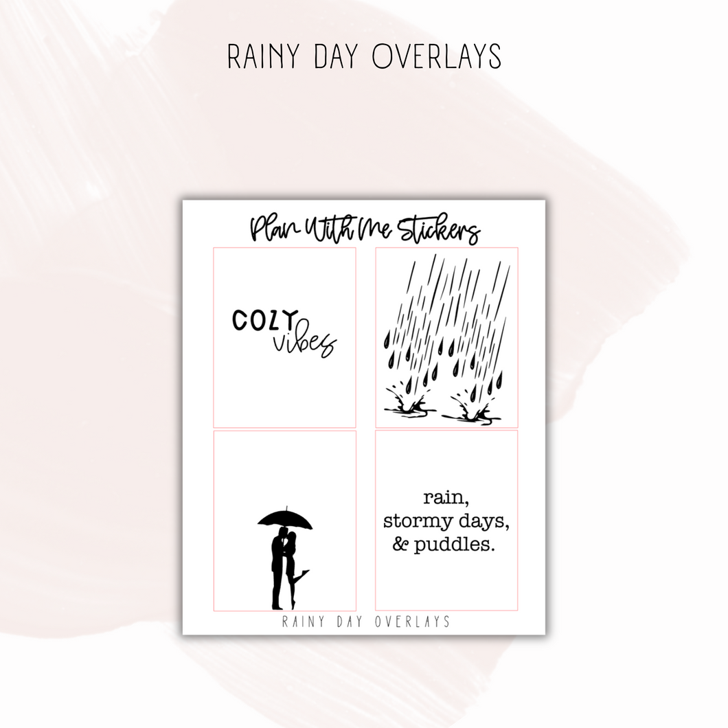 Rainy Day Overlays