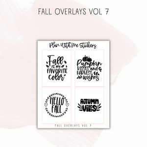 Fall Overlays Vol 7