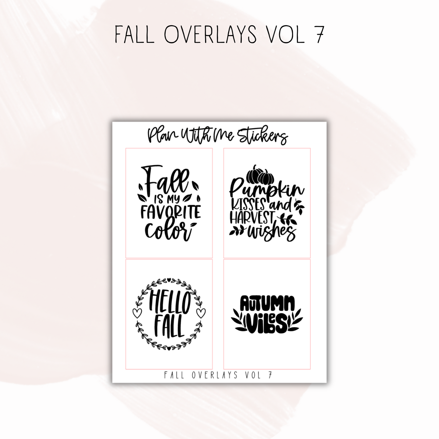 Fall Overlays Vol 7