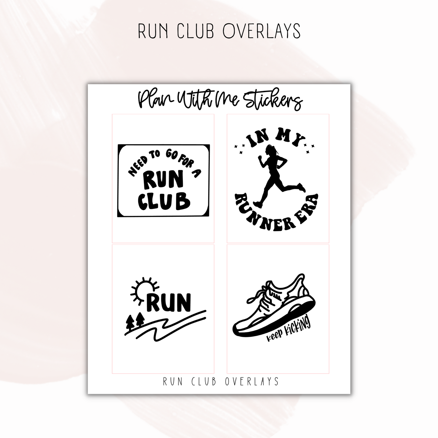 Run Club Overlays