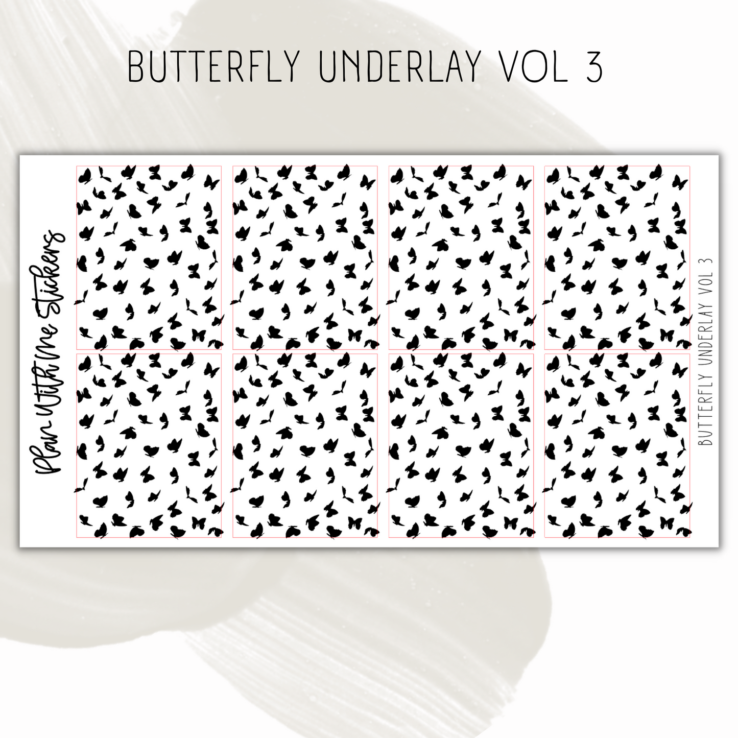 Butterfly Underlay Vol 3