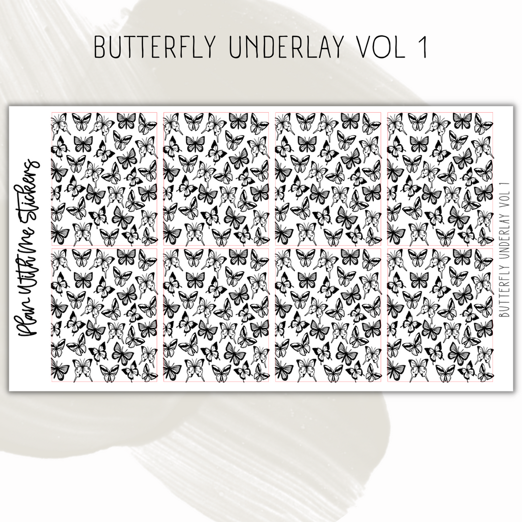 Butterfly Underlay Vol 1