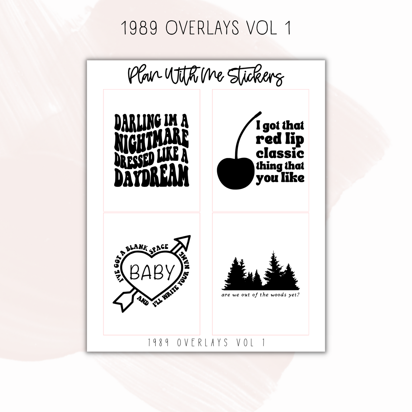 1989 Overlays Vol 1