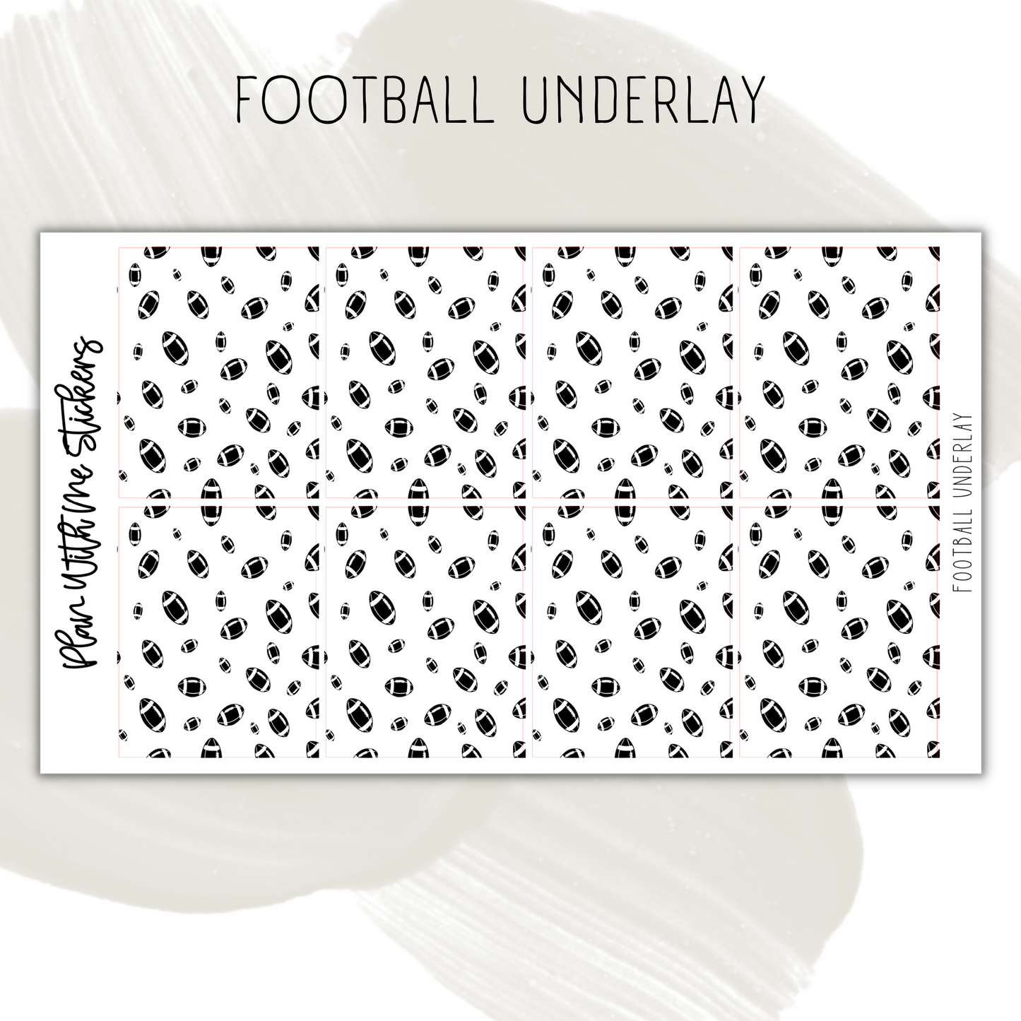 Football Underlay