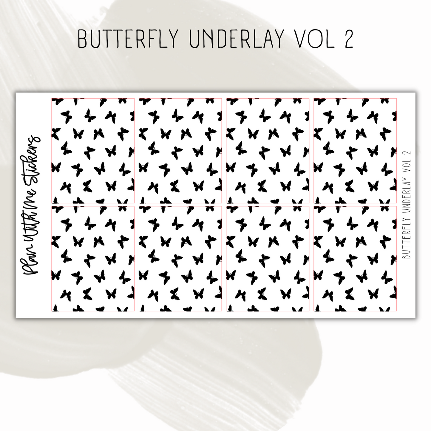 Butterfly Underlay Vol 2