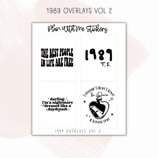 1989 Overlays Vol 2