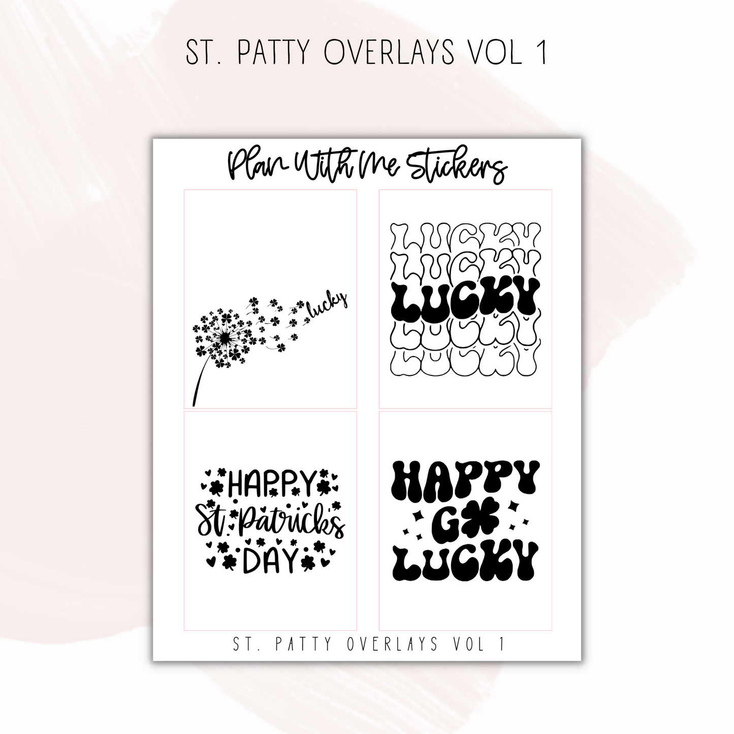 St. Patty Day Overlays Vol 1