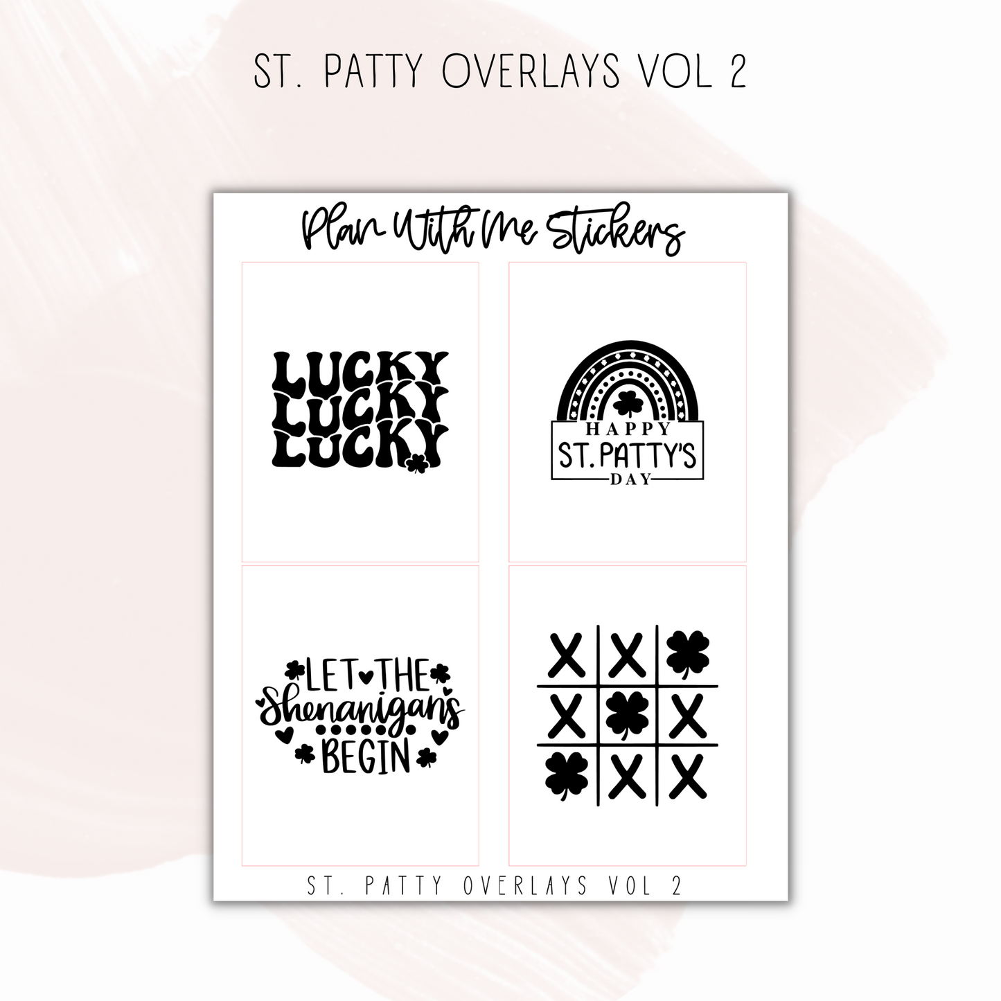 St. Patty Day Overlays Vol 2