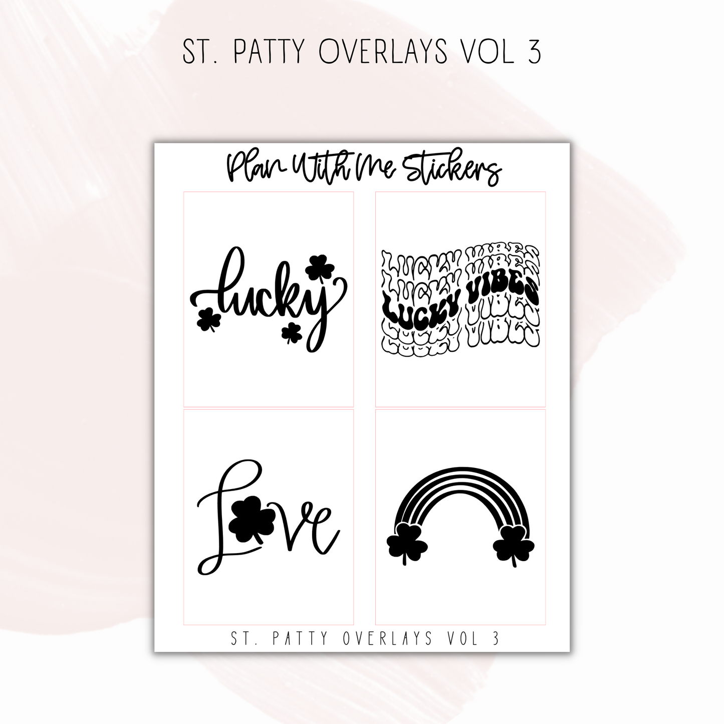St. Patty Day Overlays Vol 3