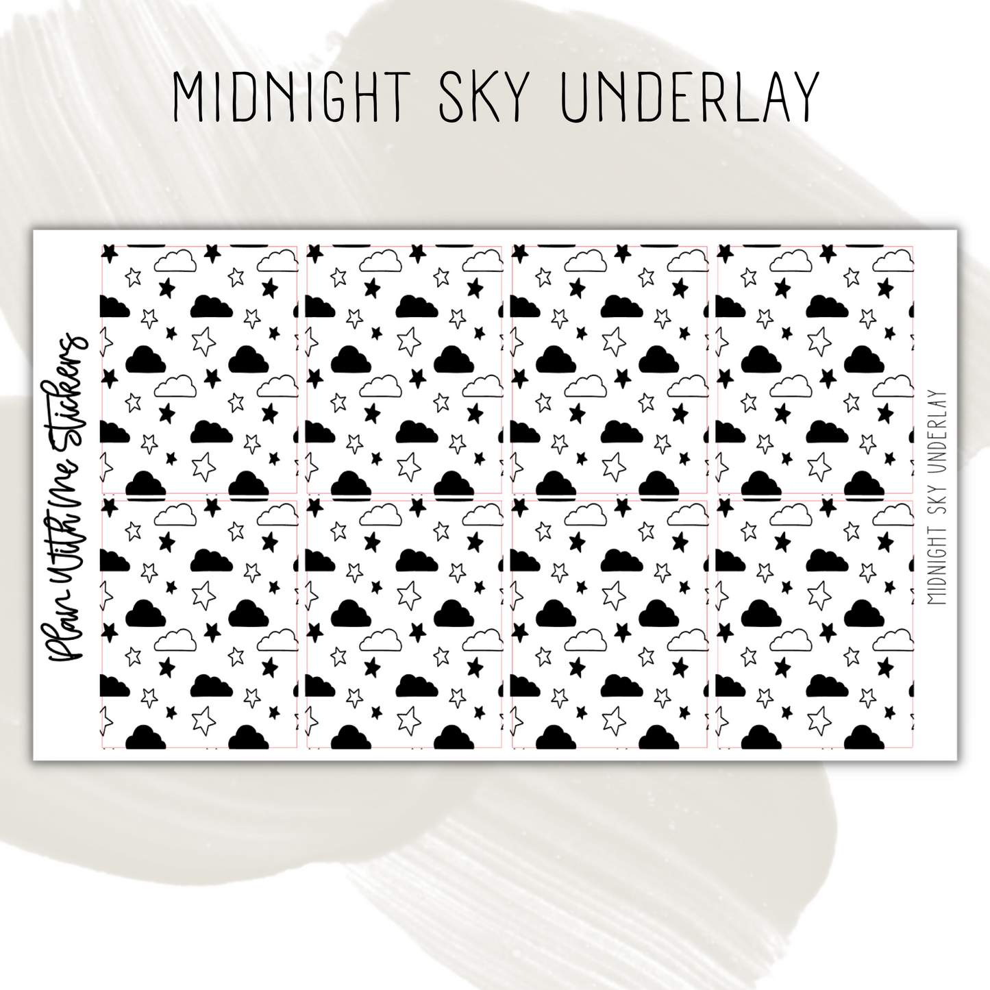 Midnight Sky Underlay