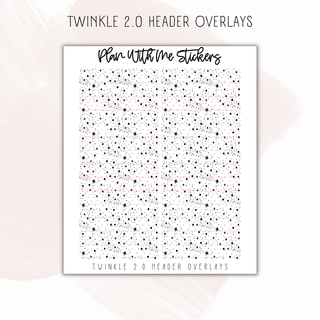 Twinkle 2.0 Header Overlays