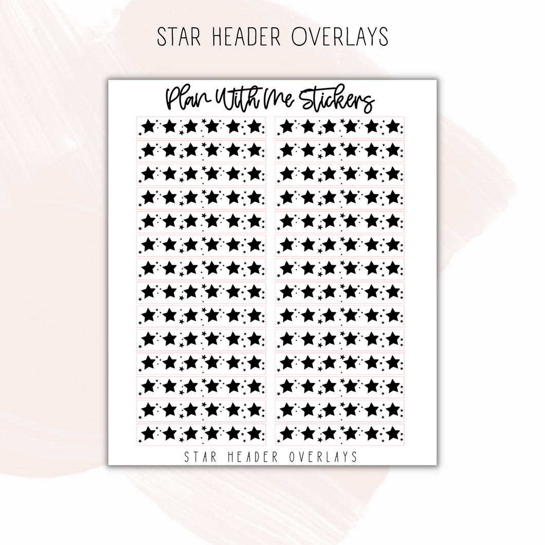 Star Header Overlays