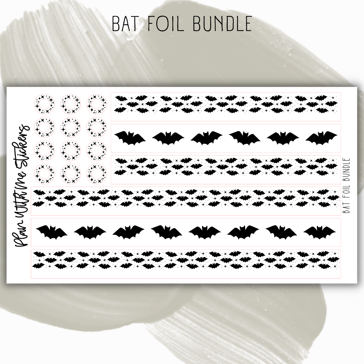Bat Foil Bundle