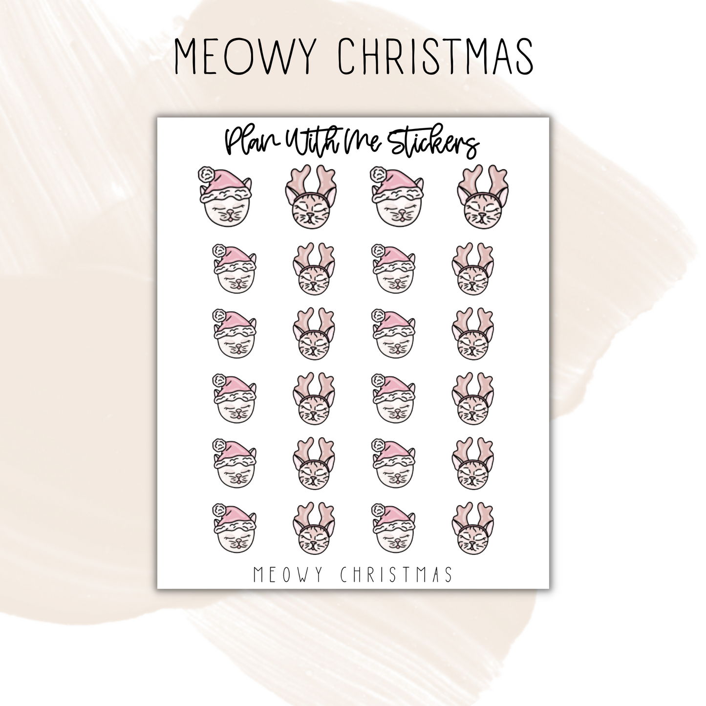 Meowy Christmas | Doodles