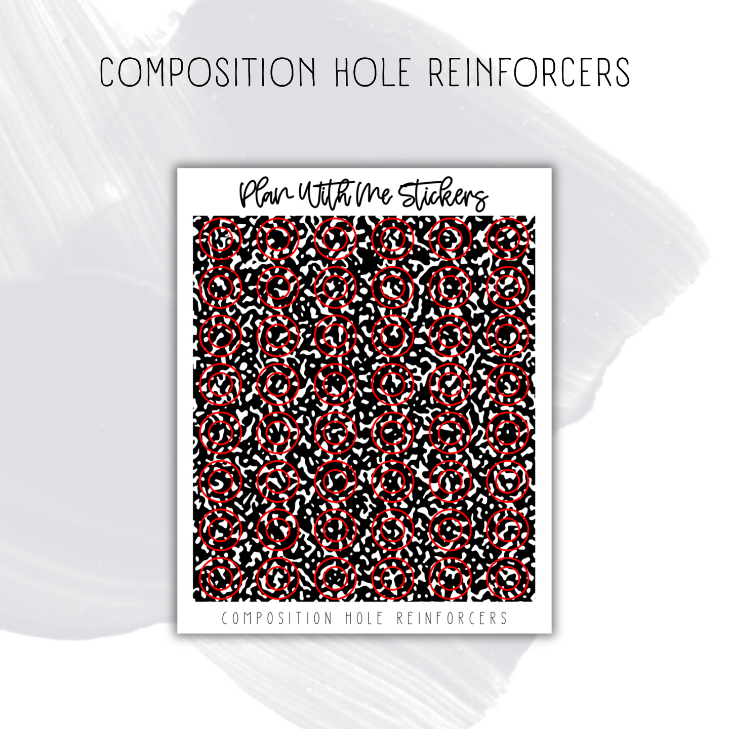 Composition Hole Reinforcers