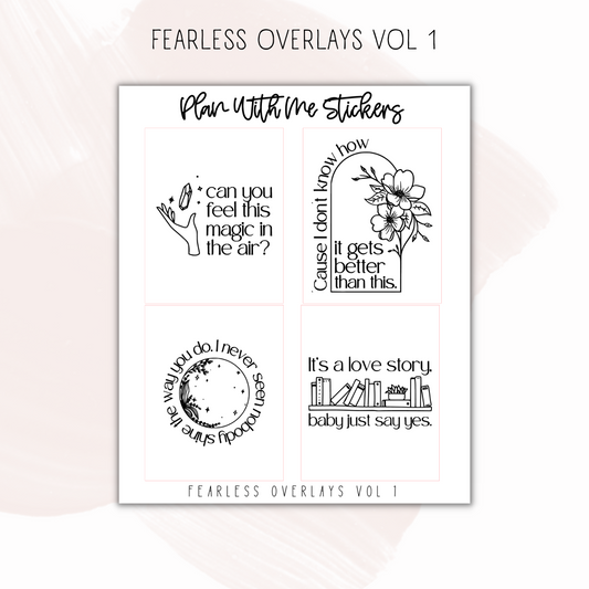 Fearless Overlays Vol 1