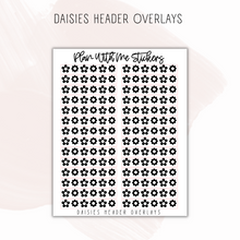 Load image into Gallery viewer, Daisies Header Overlays
