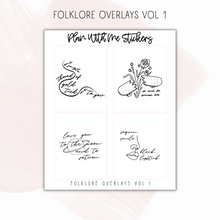 Load image into Gallery viewer, Folklore Overlays Vol 1
