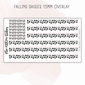 Falling Daisies 15mm Overlays