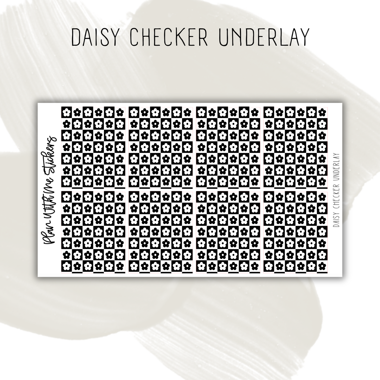 Daisy Checker Underlay