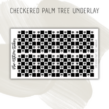 Load image into Gallery viewer, Checkered Palm Tree Underlay
