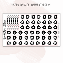 Load image into Gallery viewer, Happy Daisies 15mm Overlay
