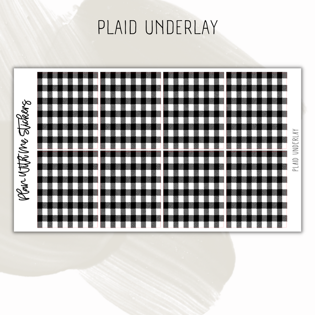 Plaid Underlay Vol 1