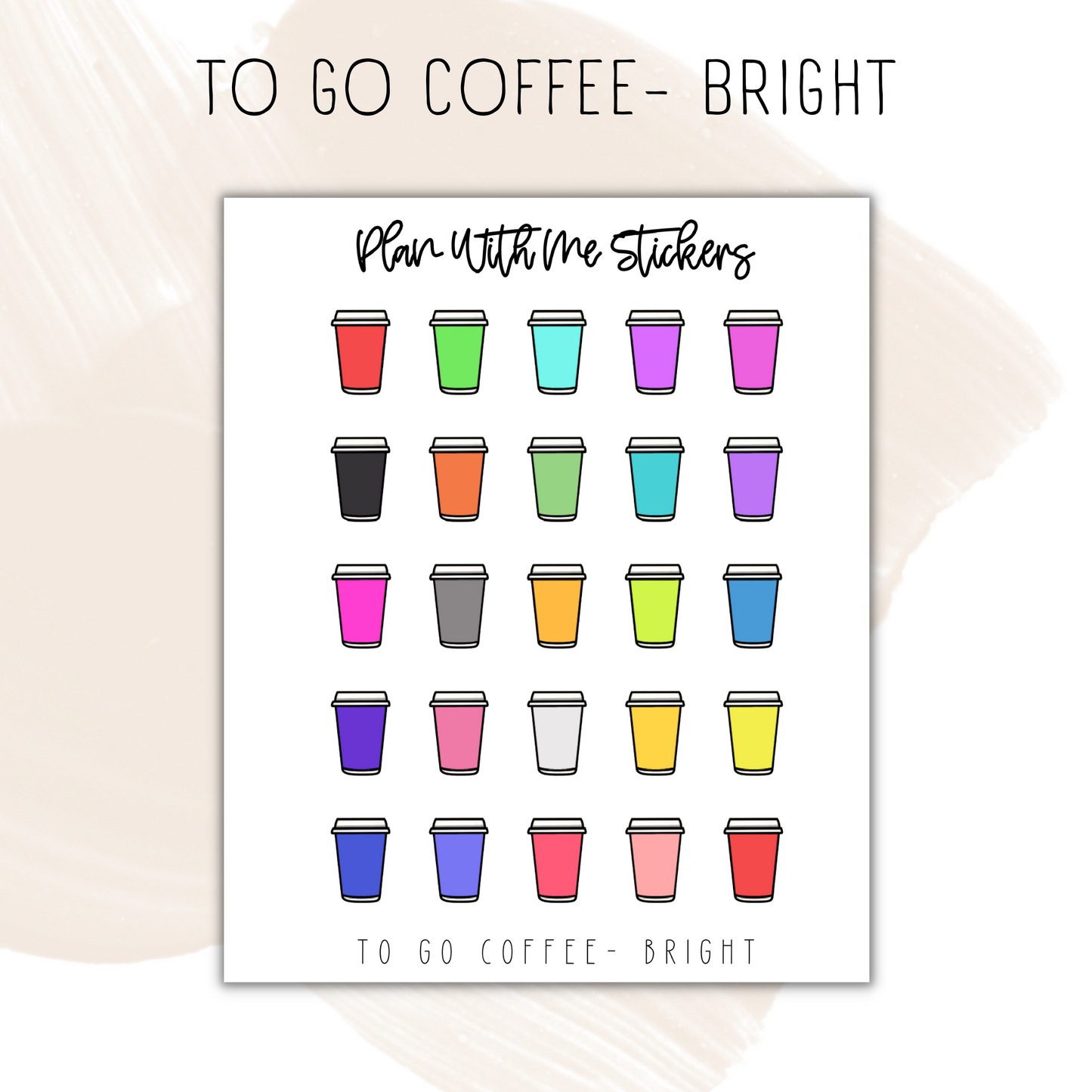 To Go Coffee | Doodles