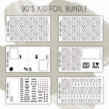 Load image into Gallery viewer, 90&#39;s Kid Foil Bundle
