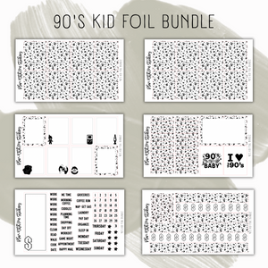 90's Kid Foil Bundle