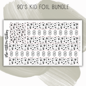 90's Kid Foil Bundle