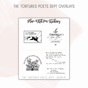 The Tortured Poets Dept. Overlays