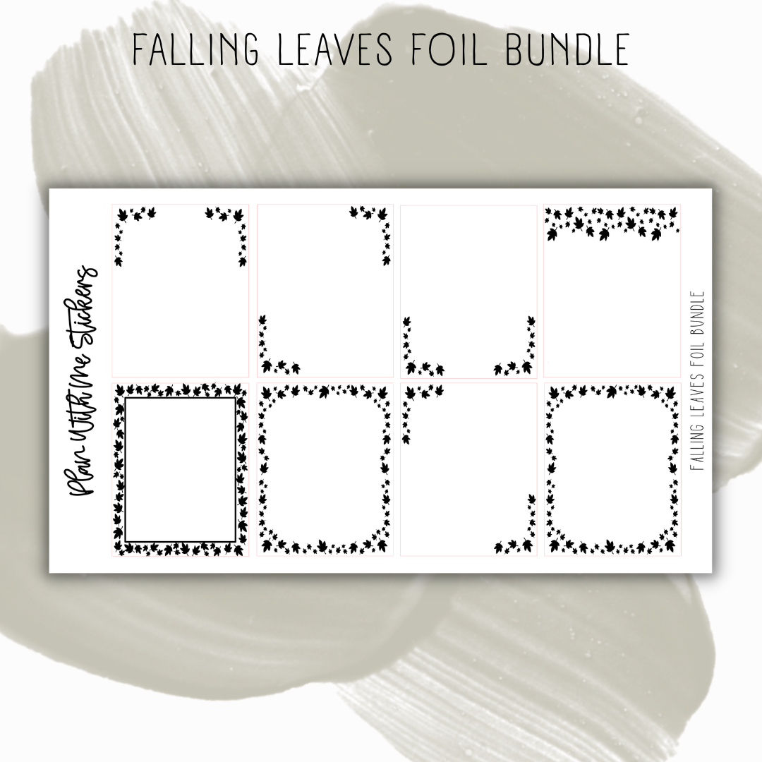 Falling Leaves Foil Bundle