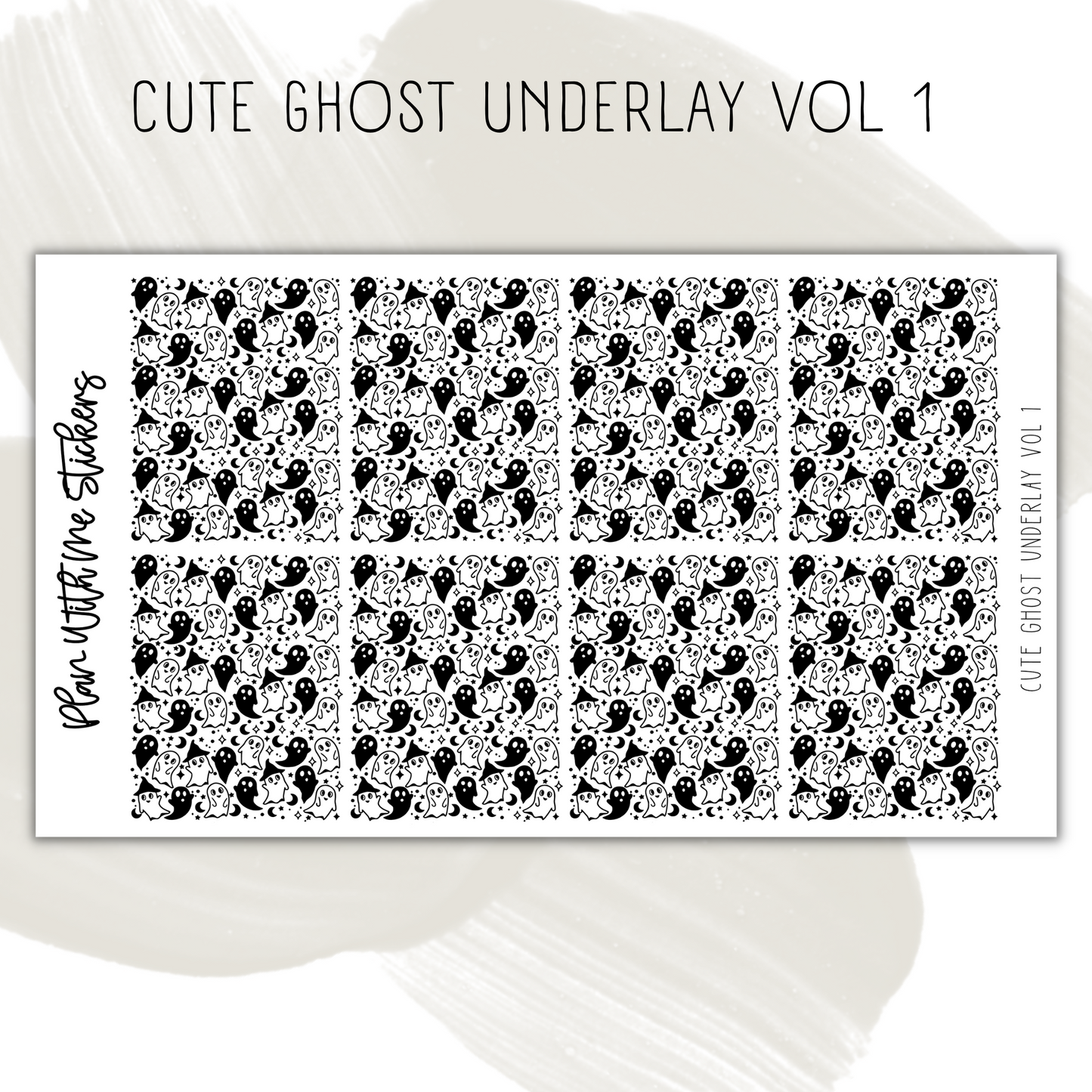 Cute Ghost Underlay Vol 1