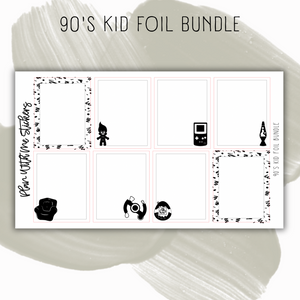 90's Kid Foil Bundle